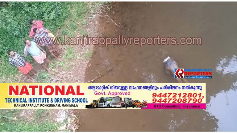 കോരുത്തോട് തോപ്പിൽ കടവ് പാലത്തിന് സമീപം മൃതദേഹം