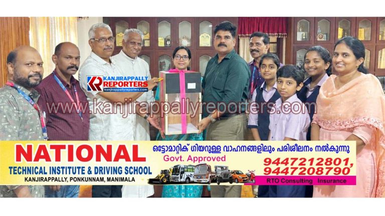 ശാസ്ത്ര പഠന ഉപകരണം നിർമ്മിച്ച് അമൽ ജ്യോതി എൻഞ്ചിനിയറിങ്ങ് കോളേജ്
