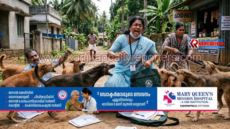 സെൻസസ് ഡ്യൂട്ടിക് പോയ അധ്യാപികക്ക് നേരെ നായയുടെ ആക്രമണം